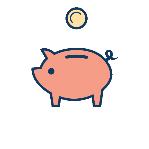 Animation showing how eToro copy trading profits are automatically reinvested