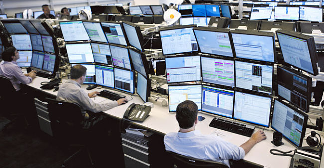 Modern stock trading technology and interface