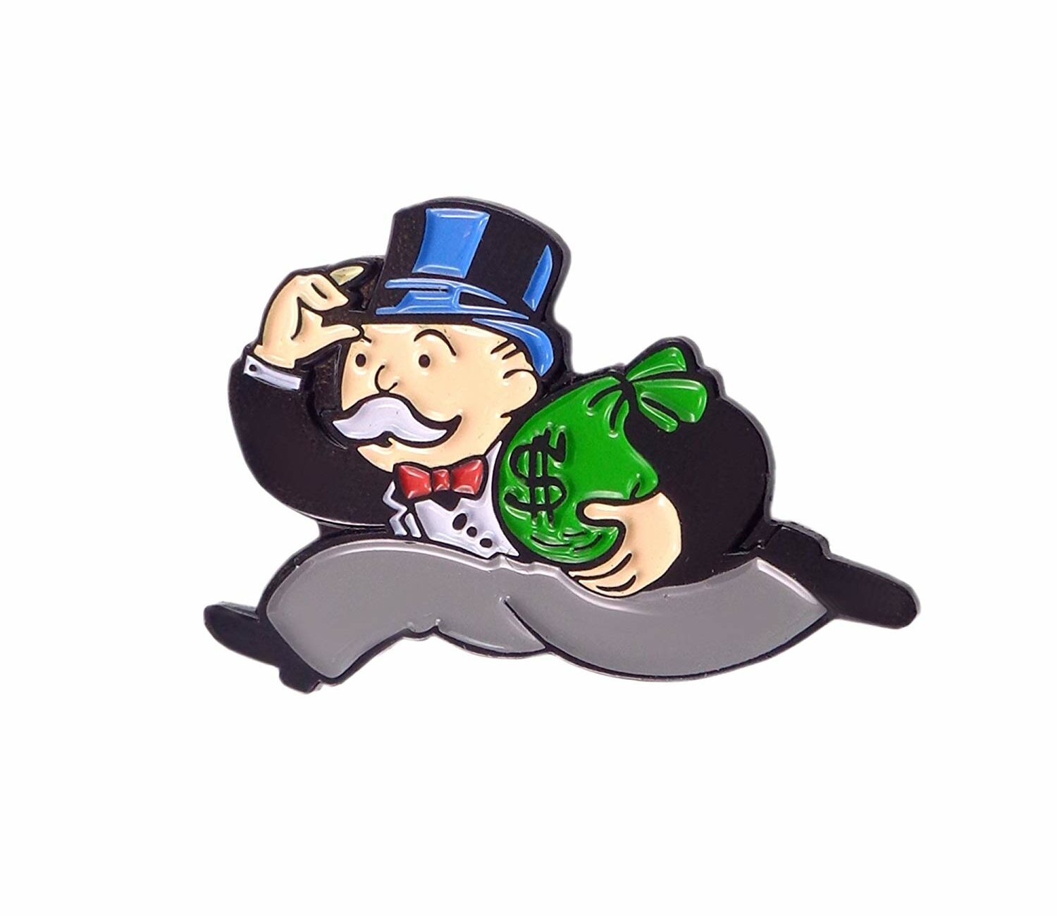 Monopoly man — illustrating money management and wealth concepts