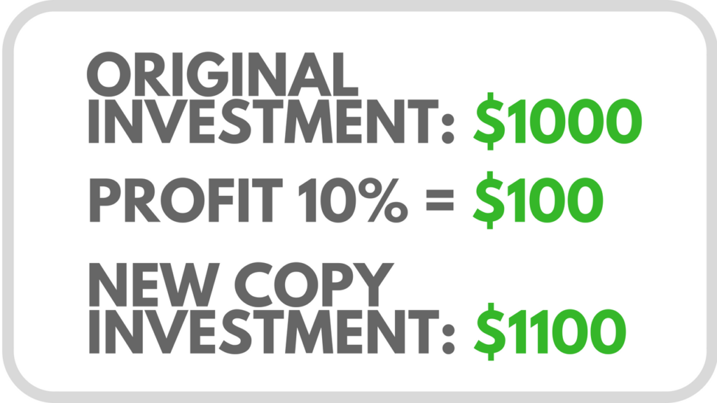 Copytrading investment growth