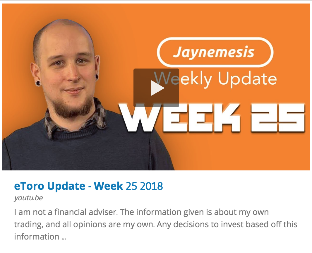 a creenshot of a promo for top etoro trader Jaynemesis