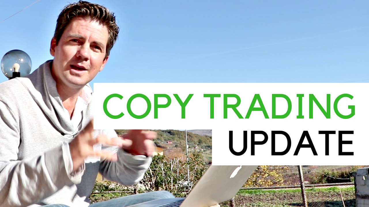 Me outside in Italy talking about Copy Trading on Etoro