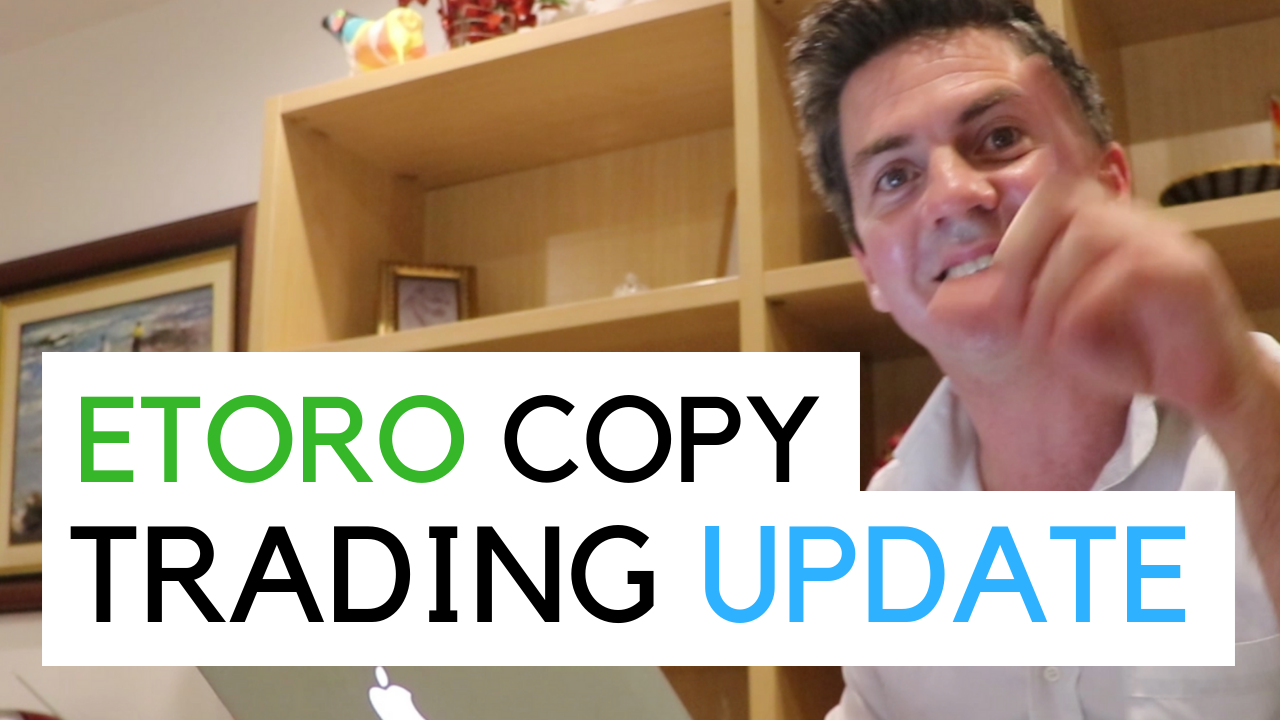 Me doing an Etoro copy trading update in december 2018