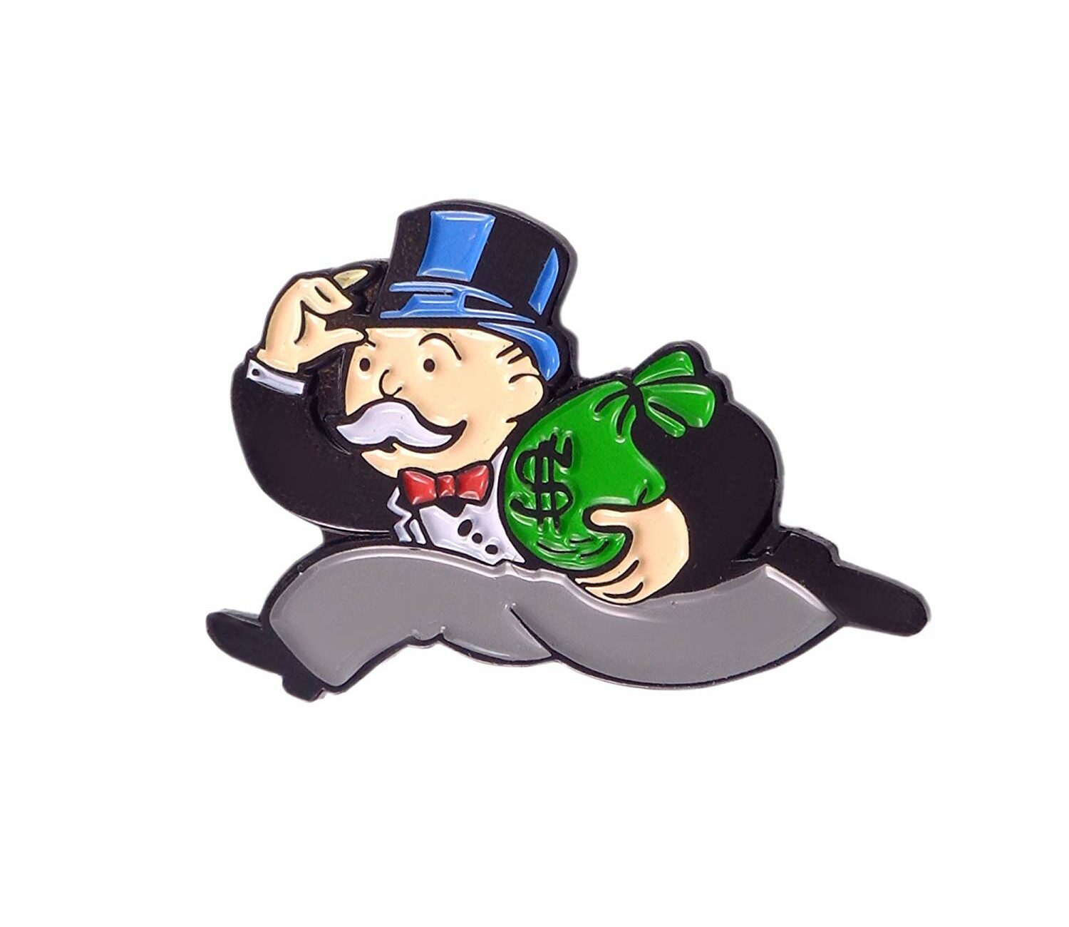 Moneybags character from Monopoly Boardgame